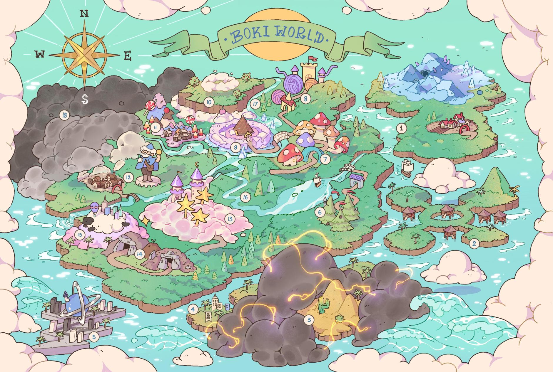 boki world map